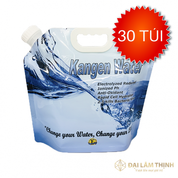 Túi đựng nước Kangen 5L (Combo 30 túi)